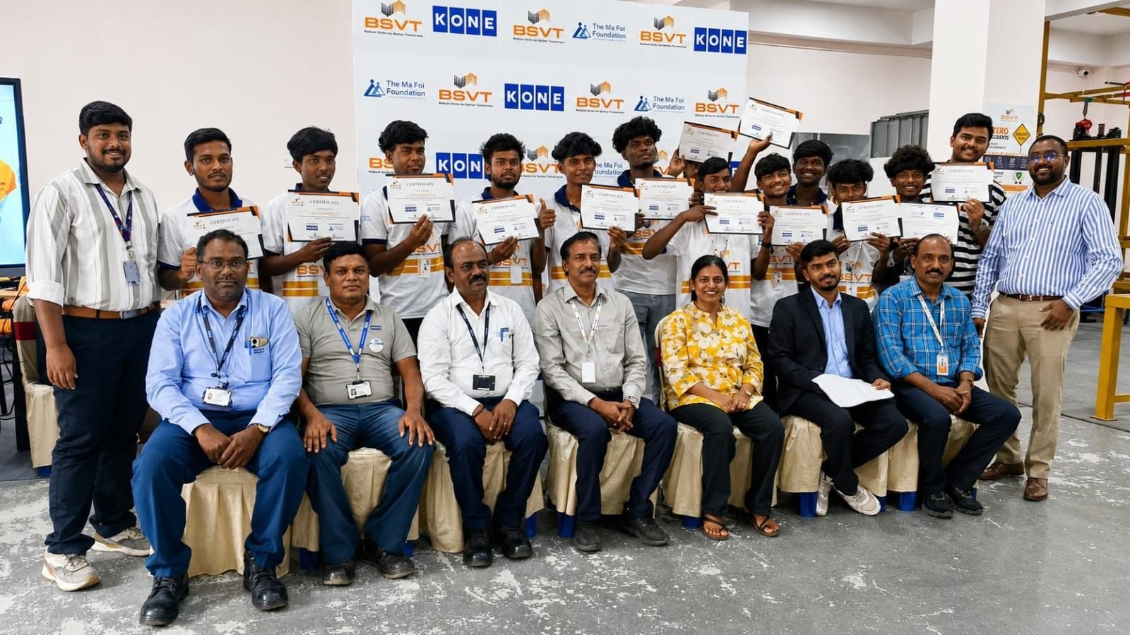 KONE Batch 6 Certificate Distribution Ceremony Held at BSVT photo 2